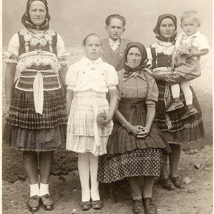 1. Rodina Hnat 1949-1950